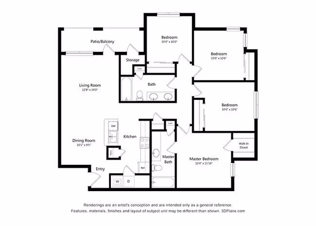 Unit 1211 1222 floor plan
